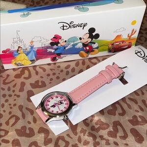 Disney Pink Character Kids Watch